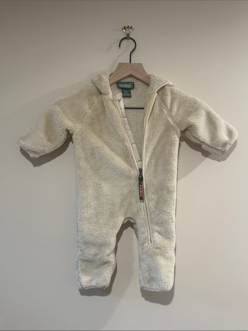 L.L.Bean Hi-Pile Fleece Bunting 0-3m